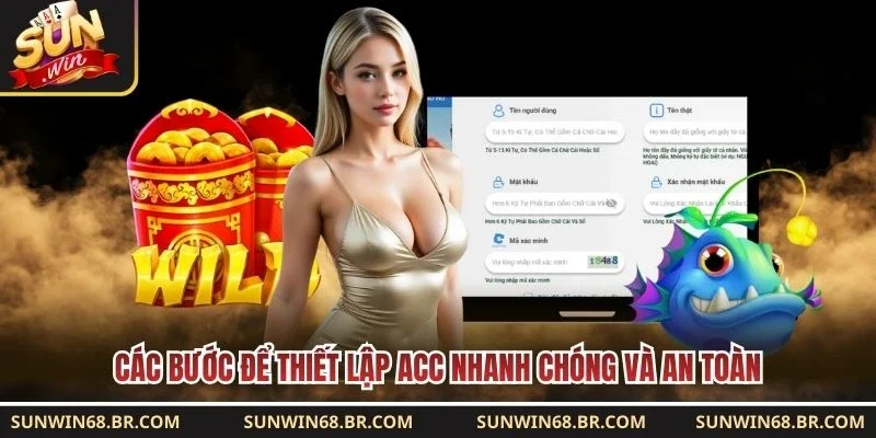 Các bước để thiết lập acc nhanh chóng và an toàn 
